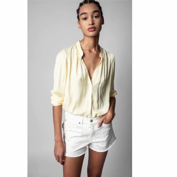 Zadig & Voltaire Tink Satin Blouse. - Picture 1 of 6